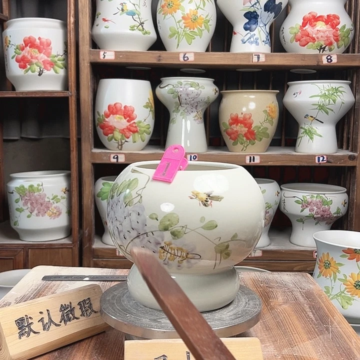 摆件1 新款陶瓷陶瓷大微瑕