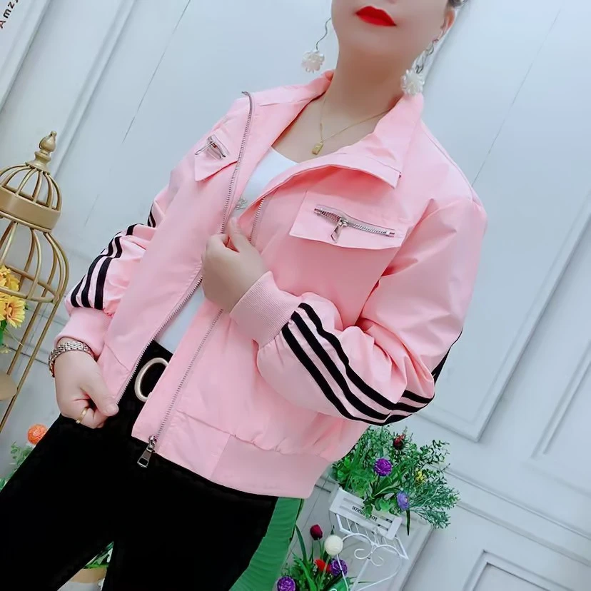 春秋款高端洋气百搭小众时设计感立领短外套女小个子气质显瘦上衣