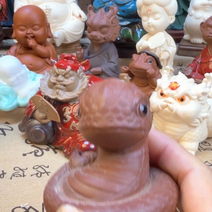 陶摆件紫砂茶宠微瑕摆件wwwwww
