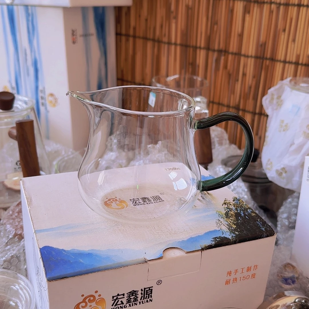 高硼硅玻璃茶水分离款瑕疵G406绿02