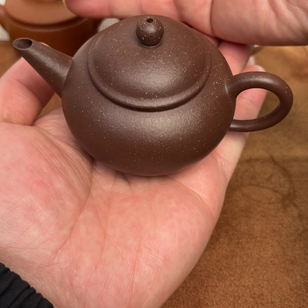 后***茶茶壶紫砂宜兴紫砂壶半手