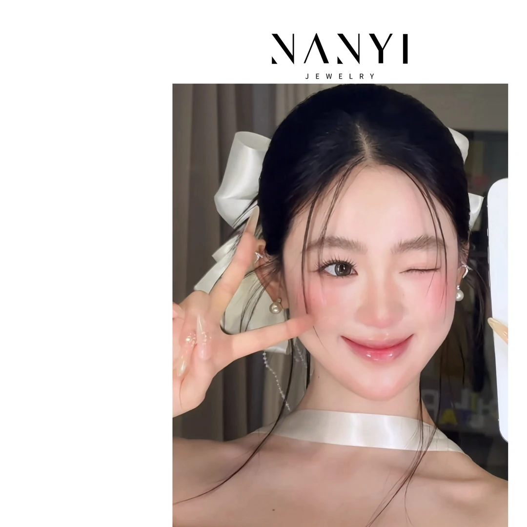 南一｜是甜妹风 超质感 蝴蝶结流苏 发夹