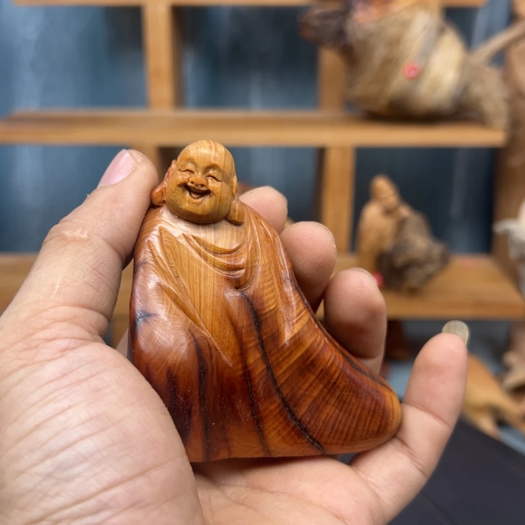 木老*崖柏木摆件手把件