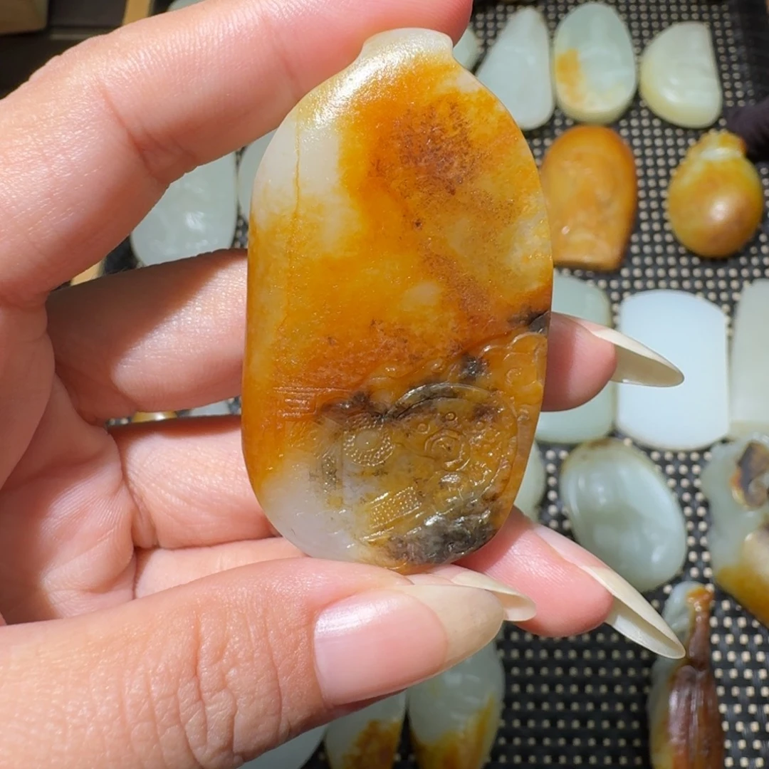 吊坠(不含链)未镶嵌和田玉