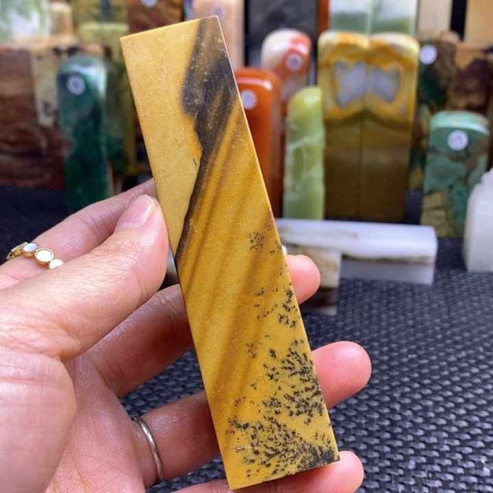 四川石燕*泥青田石印章石