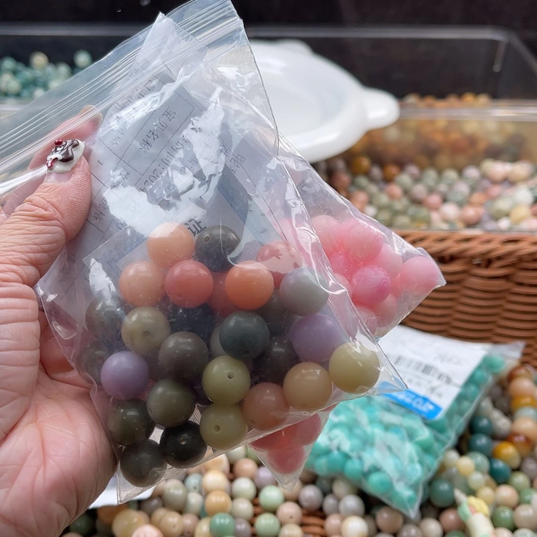 白玉菩提吊坠Z/12mm/70颗锅底