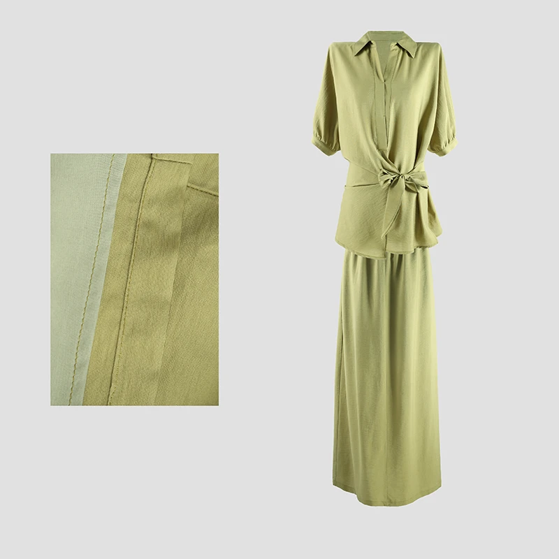 简约短袖上衣半身裙两件套装SHBZU651600 nnassa