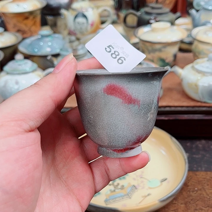 沁庐柴窑古法柴烧全手工茶具