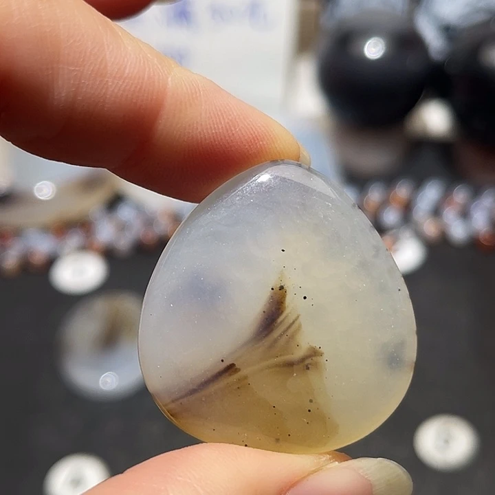 玛瑙/玉髓未镶嵌吊坠(不含链)