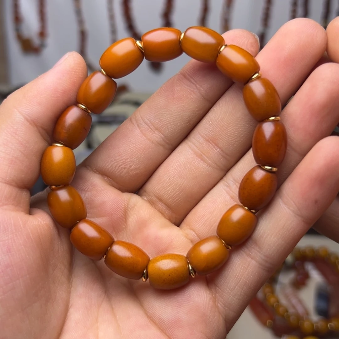 琥珀手链未镶嵌蜜蜡