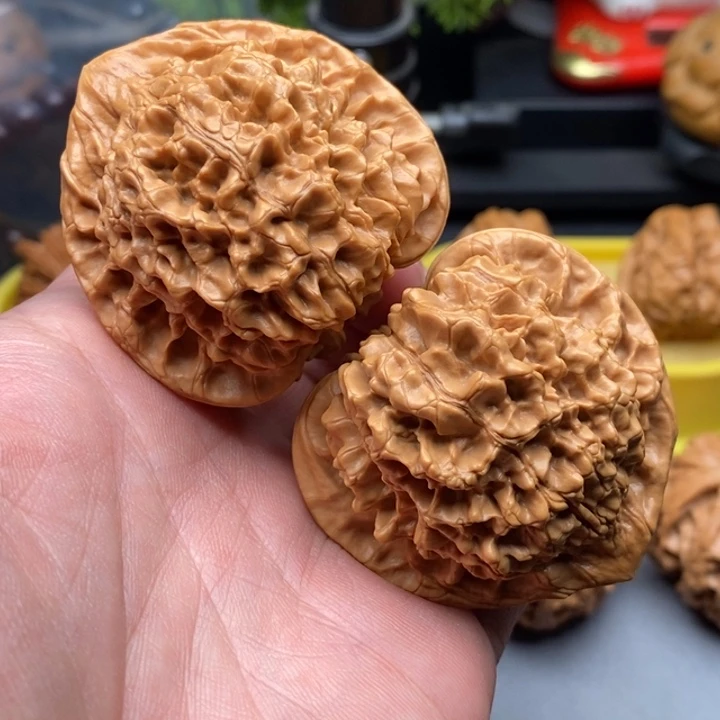 木质类原生态51mm麒麟纹大官帽