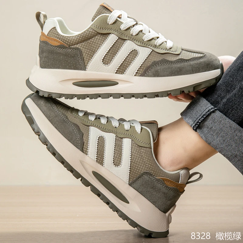 【爆款推荐】欧洲坊冬季秋冬爆款皮面二棉加绒防风防水休闲运动商务