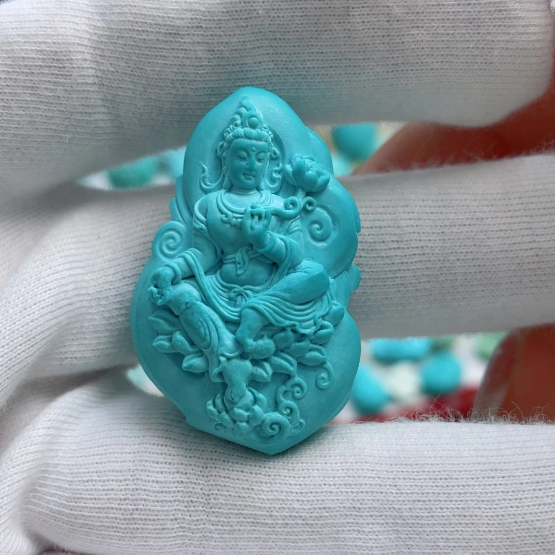 绿松石珠宝奇石未镶嵌