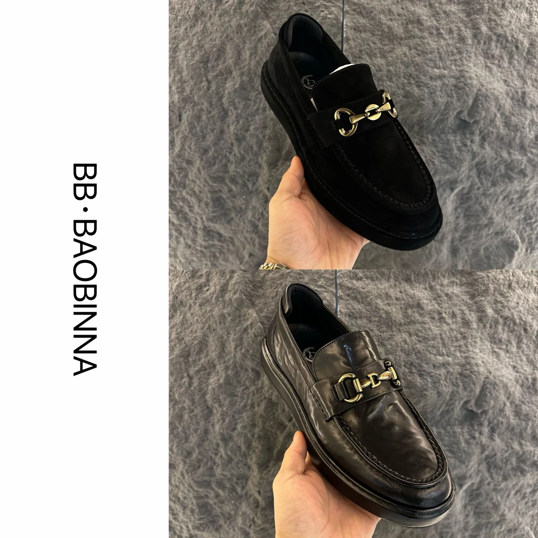 春夏新款｜男士经典百搭舒适一脚蹬休闲皮鞋82268