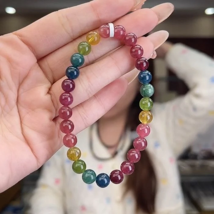 01580357碧玺/未镶嵌7mm+碧玺单圈多样性发货57