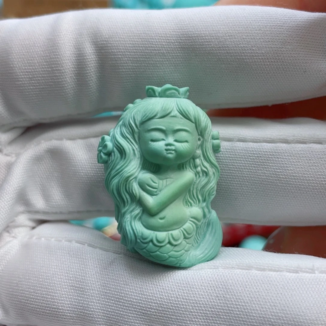 绿松石珠宝奇石未镶嵌