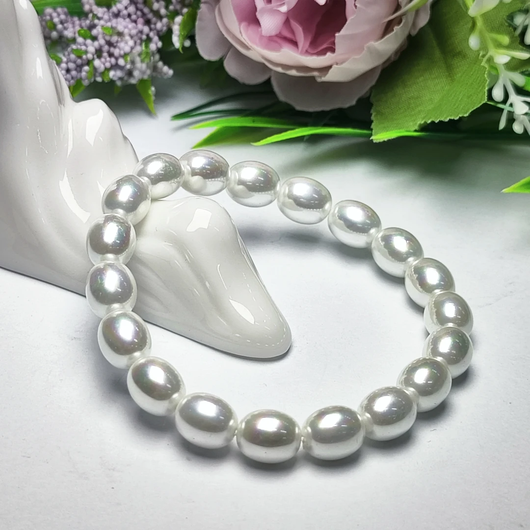 K970-@极光白高端奢饰甄选8.2*10.2mm手串多样性发一件