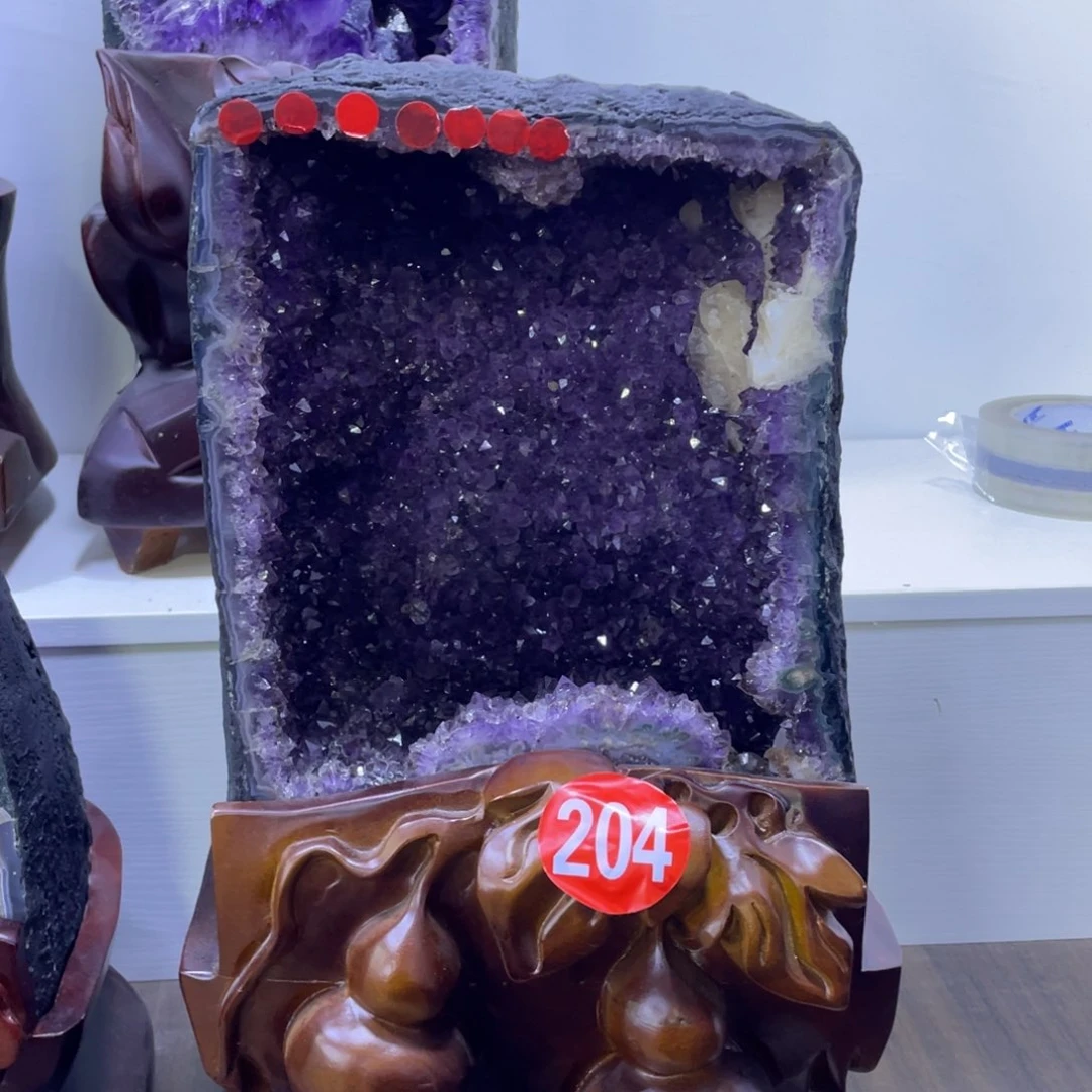 未镶嵌大型摆件（非配饰）紫晶
