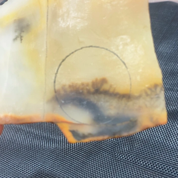 石英质玉（黄龙玉）未镶嵌颈饰