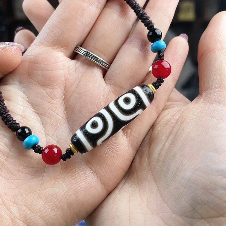 玛瑙/玉髓颈饰合金忒*