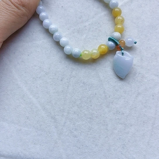 淡水珍珠胸饰银S925镶嵌