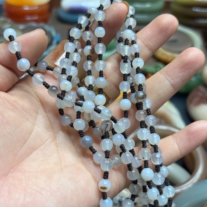 ****K石英岩玉合金颈饰