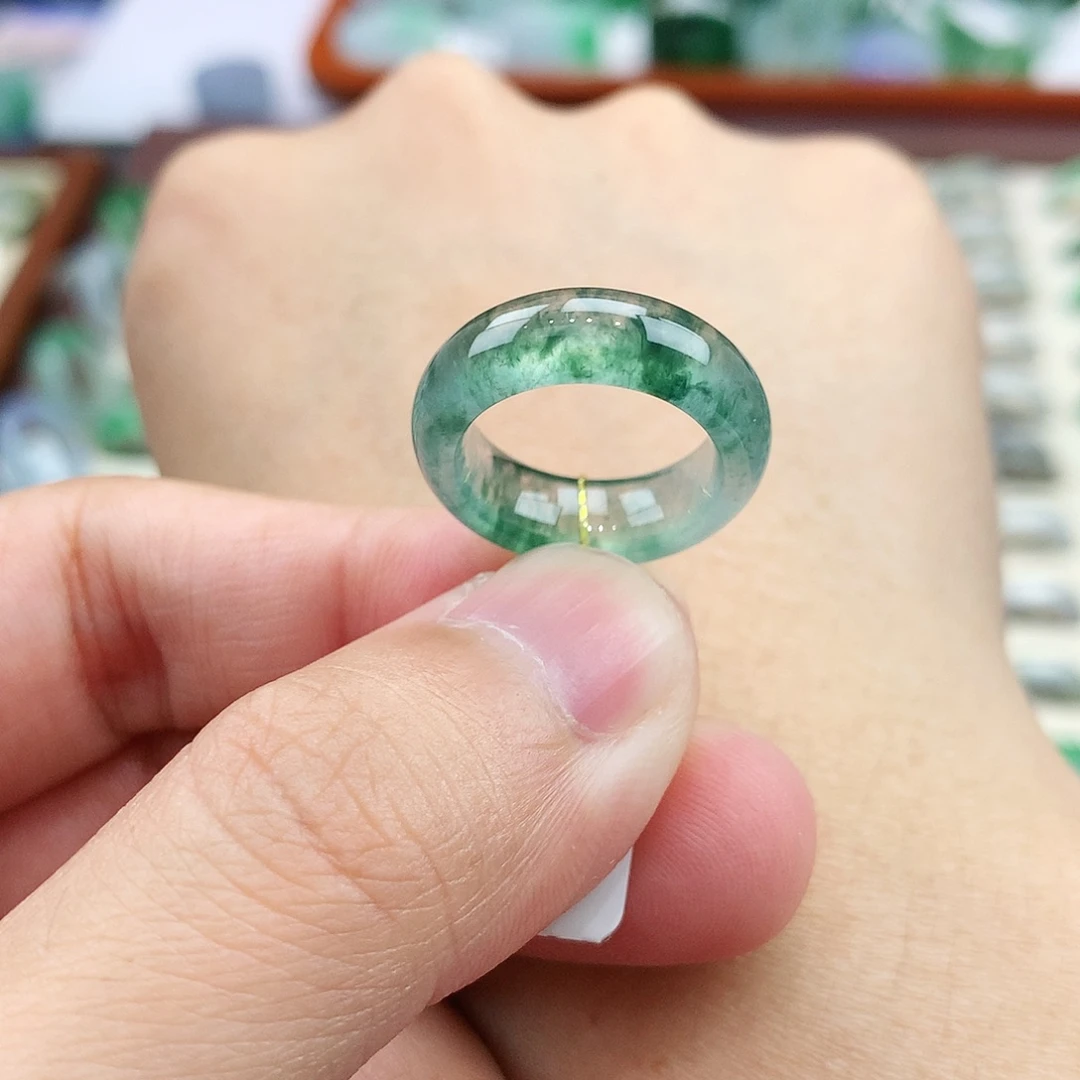 未镶嵌戒指翡翠5号
