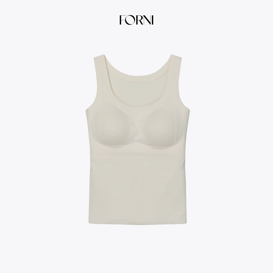 FORNI 好穿实力派 秋冬万能保暖磨毛感新疆棉自带胸垫发热背心