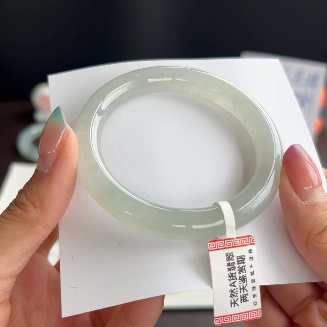 翡翠未镶嵌手镯21号 53.2