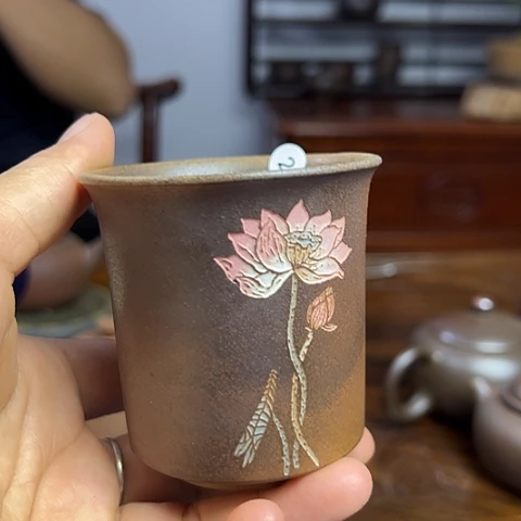 2***2戬谷龙窑柴烧茶杯2