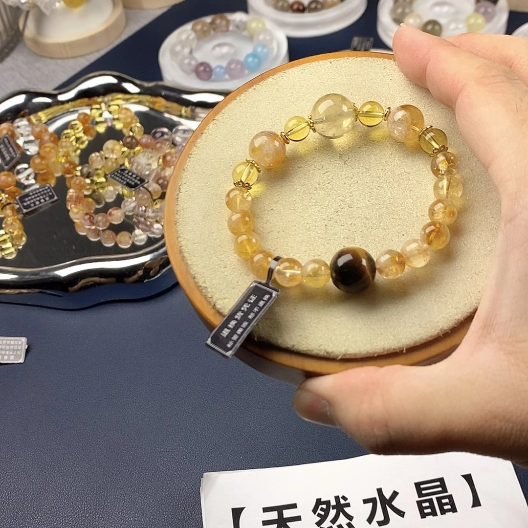 银S925镶嵌手链水晶