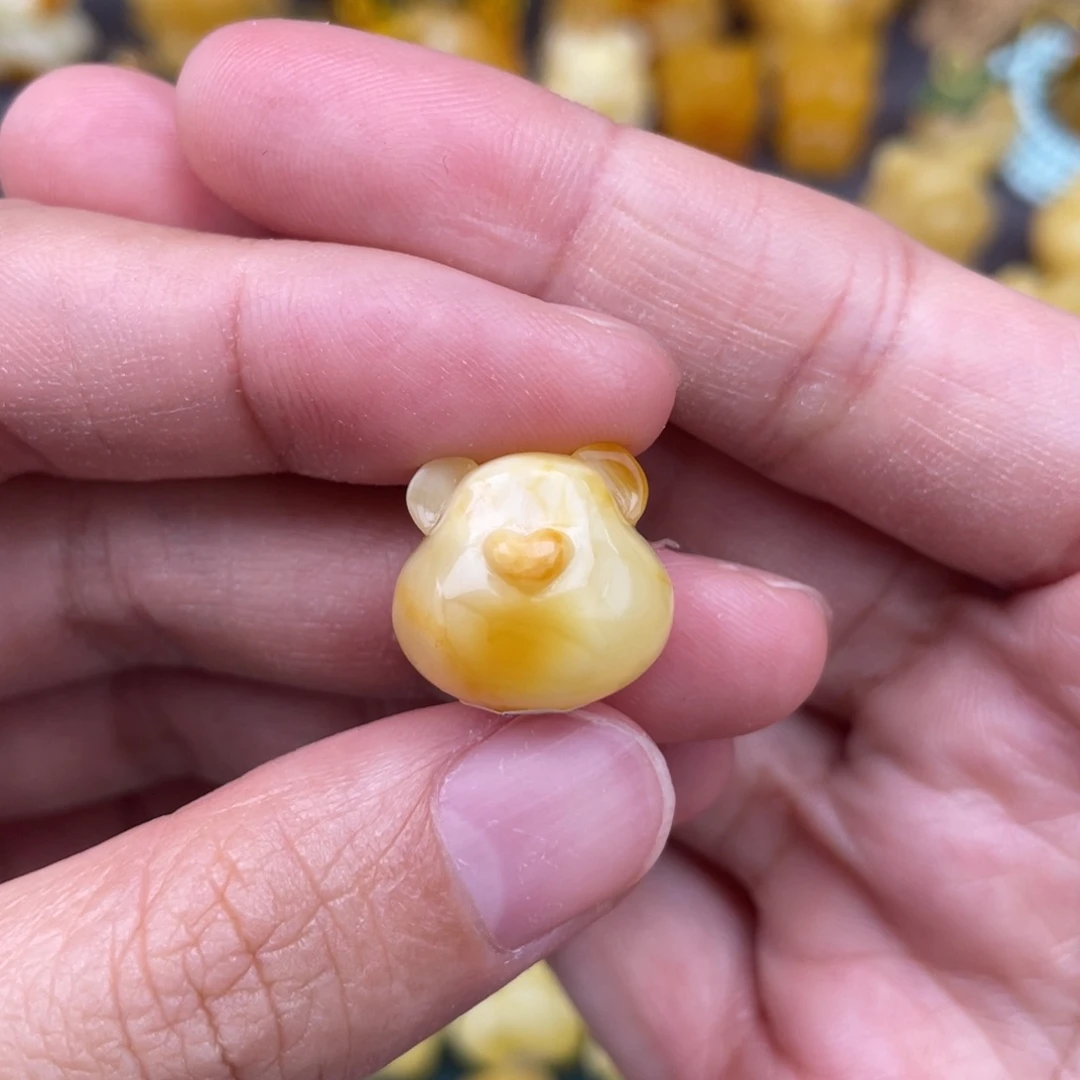 裸石琥珀未镶嵌蜜蜡
