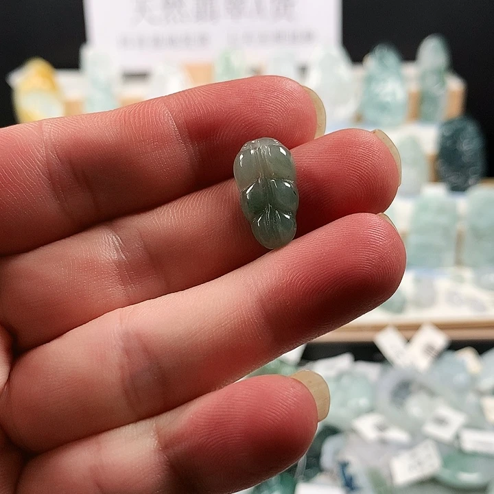 吊坠(不含链)未镶嵌翡翠37叶子