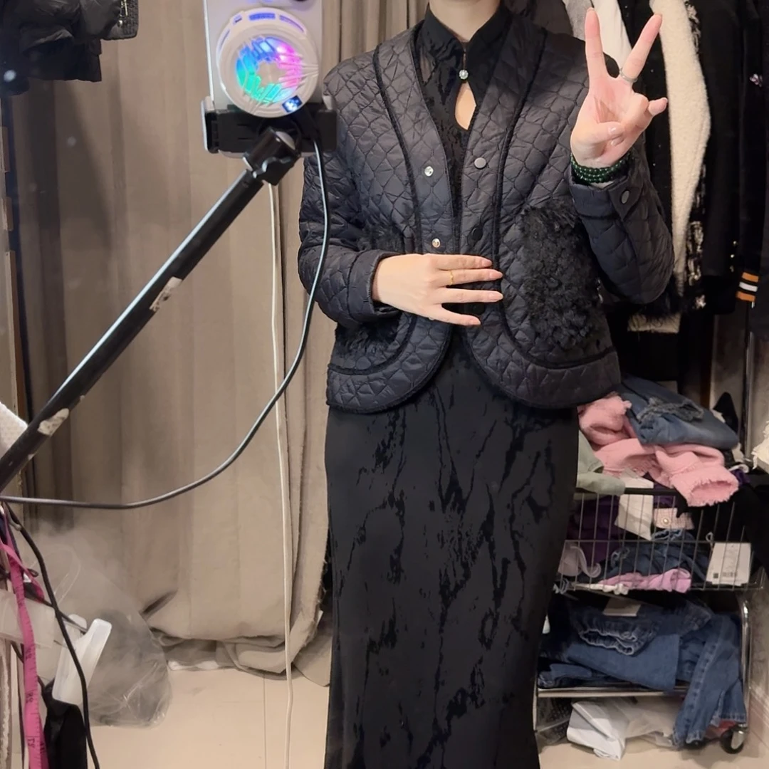 全新无暇棉服外套110斤以内