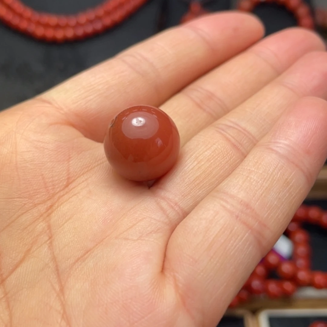 【闪购商品】南红玛瑙单珠16多样性发1未镶嵌