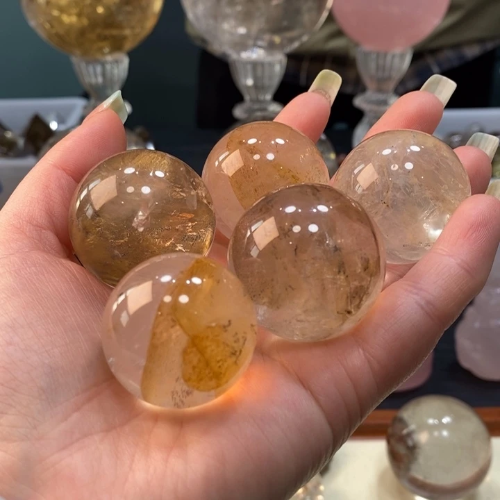 水晶珠宝半成品未镶嵌