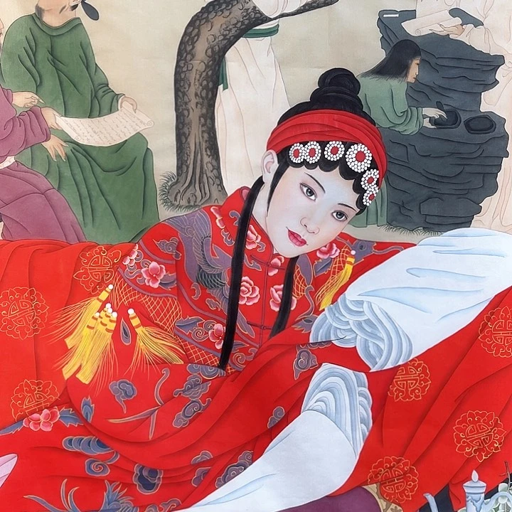 精品国画精品作品