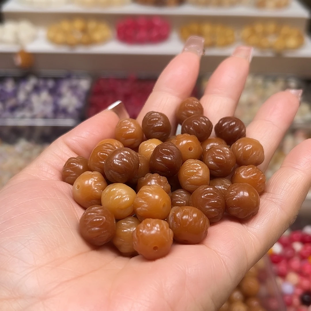 手串菩提根/象牙果卡13炭烧40颗