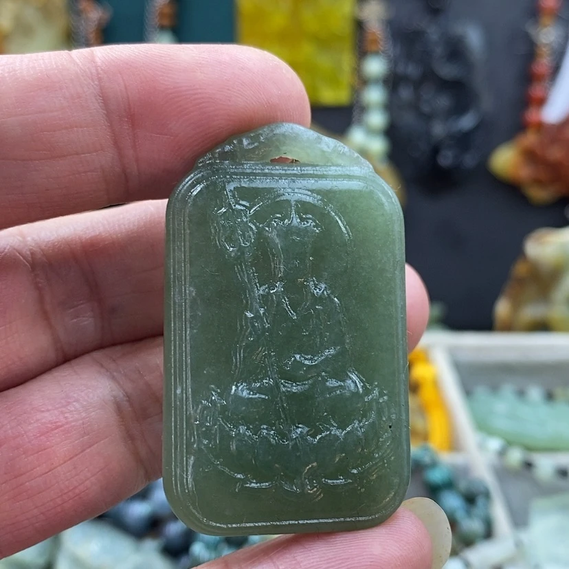 【闪购商品】未镶嵌岫玉吊坠地藏王菩萨