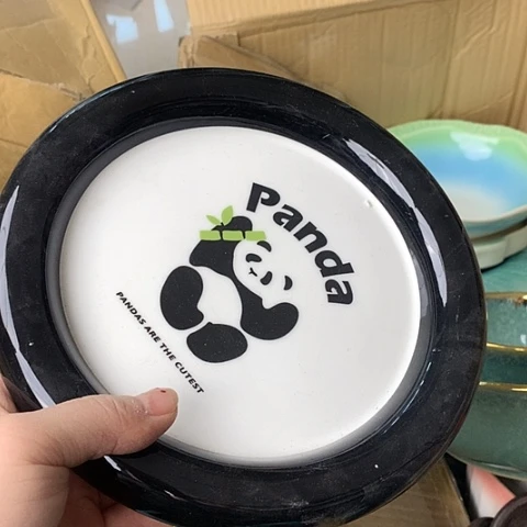 盘陶瓷制品满25拼单发货默认微瑕