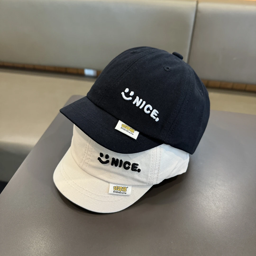 日系宝宝帽子春秋季鸭舌帽婴幼儿休闲短檐棒球帽男女童遮阳防晒帽