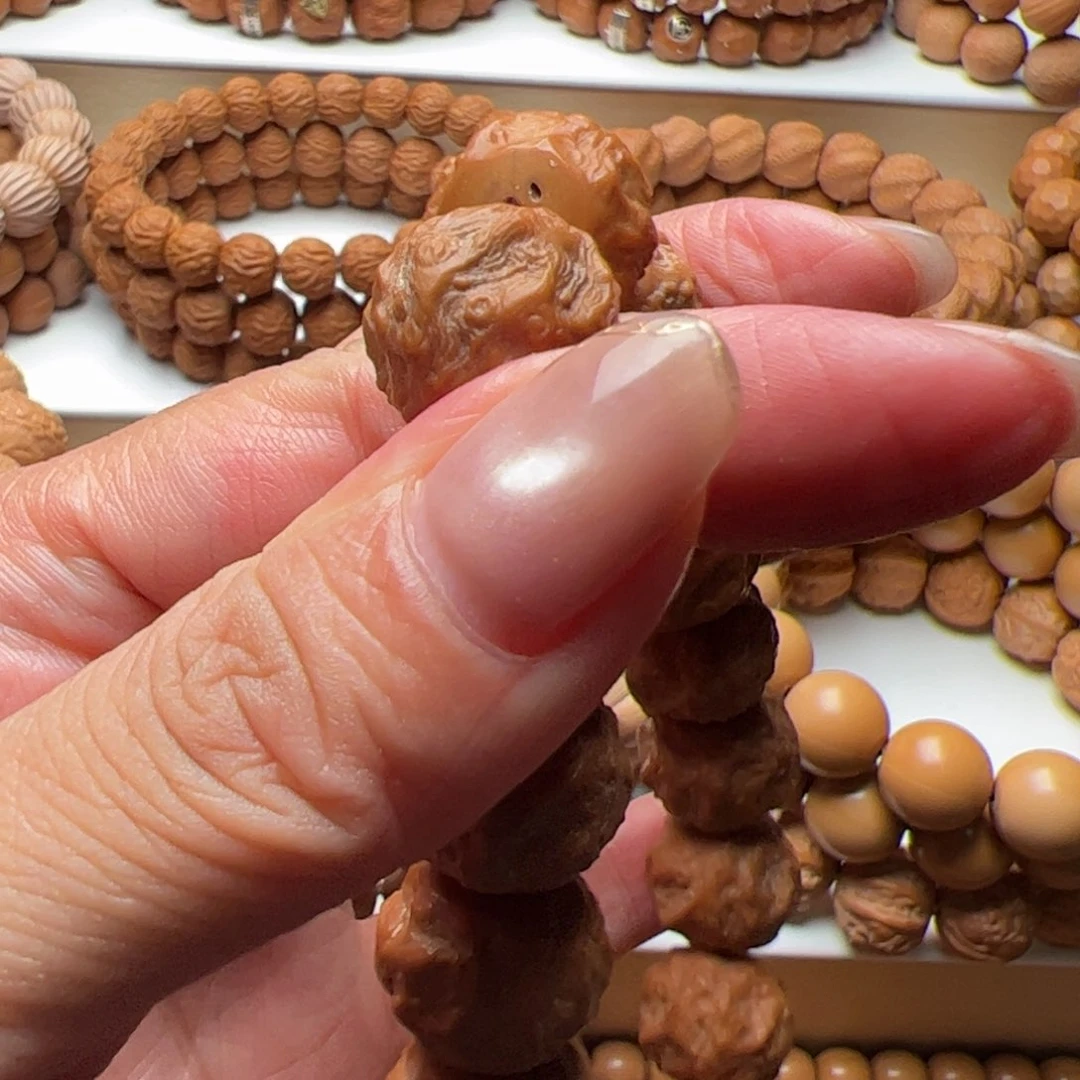 猴头核桃手串漏眼的小龙蛇之变10-11