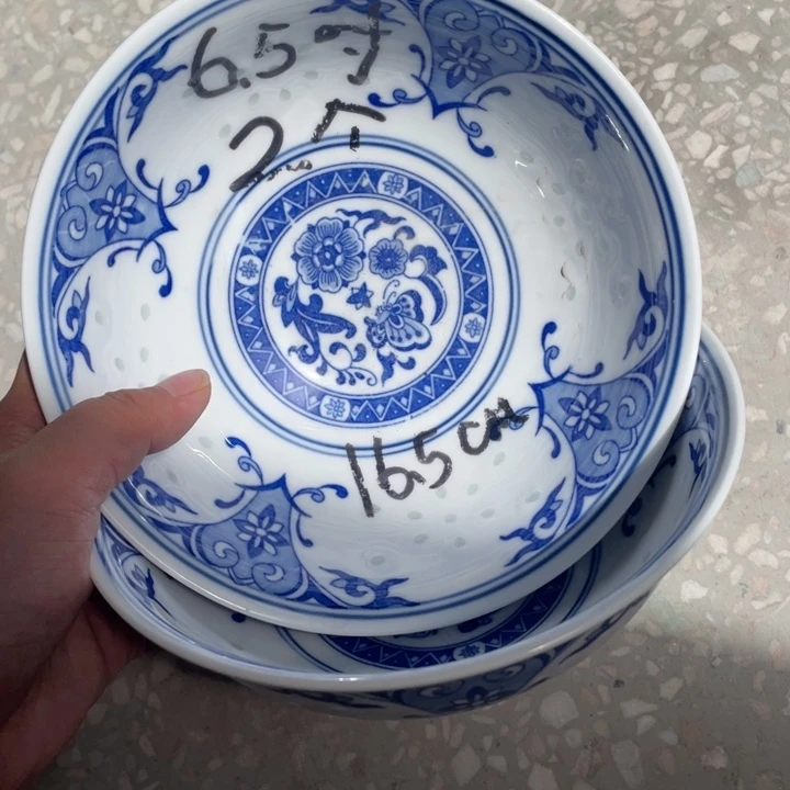 摆件景德镇高温细白瓷餐具