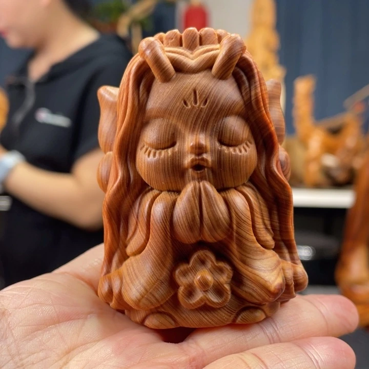柏木（崖柏）手把件