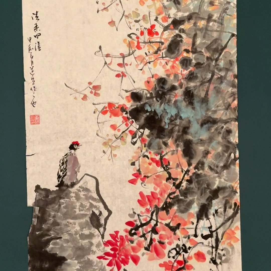 国画董老师的作品