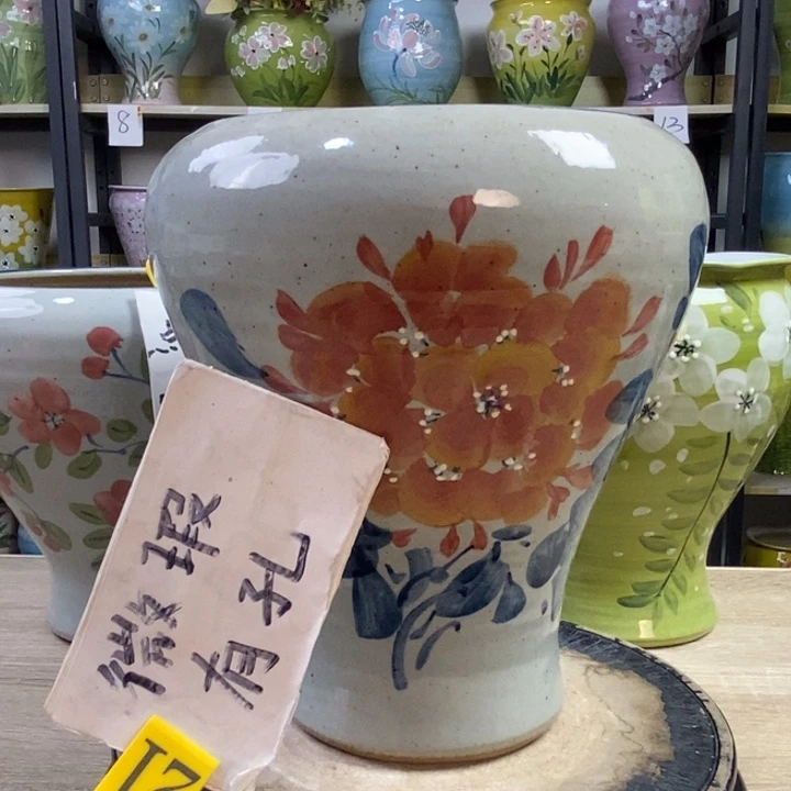 景德镇高温陶瓷花盆