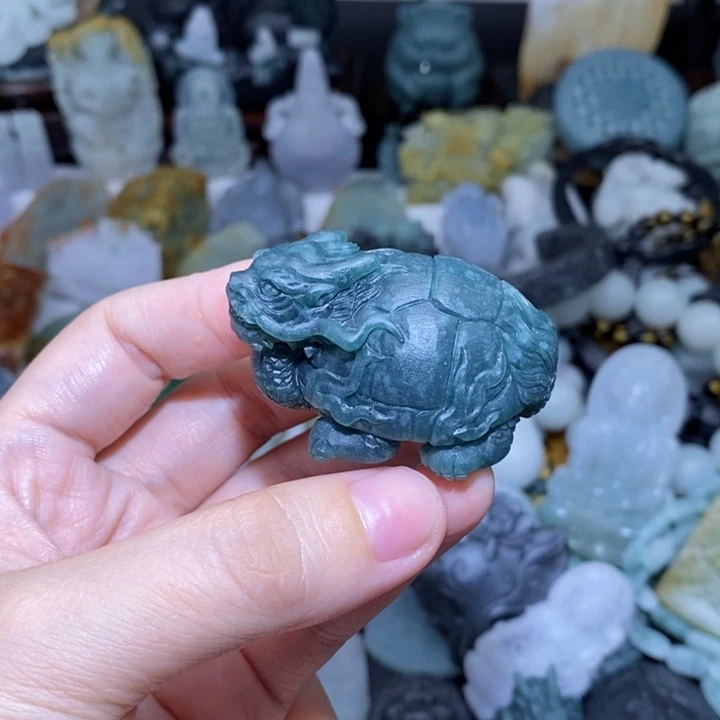 定制翡翠未镶嵌木****创翡翠