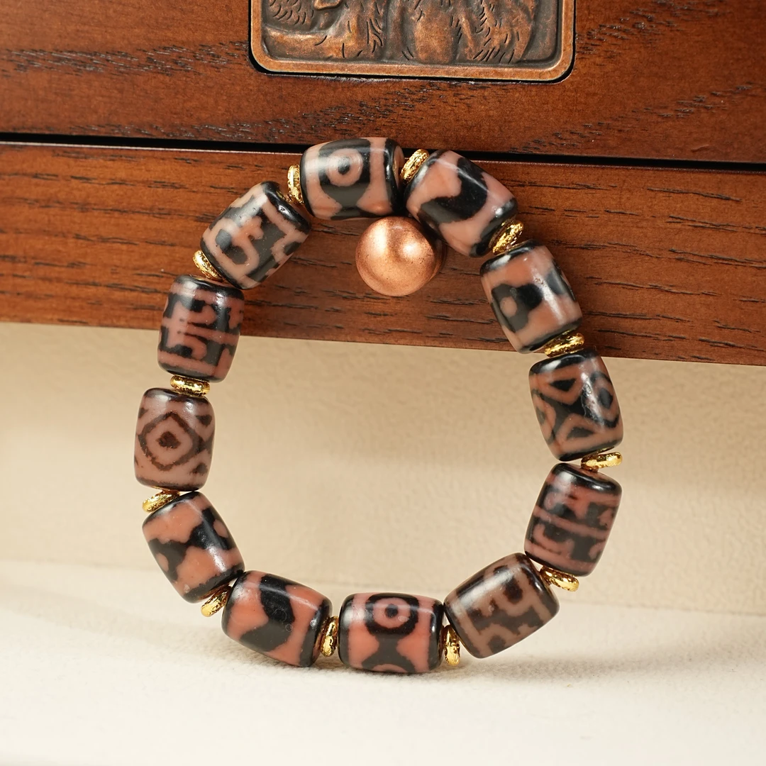 【观澜珠宝】玛瑙手串 复古民族风手链 多样发其一 1992