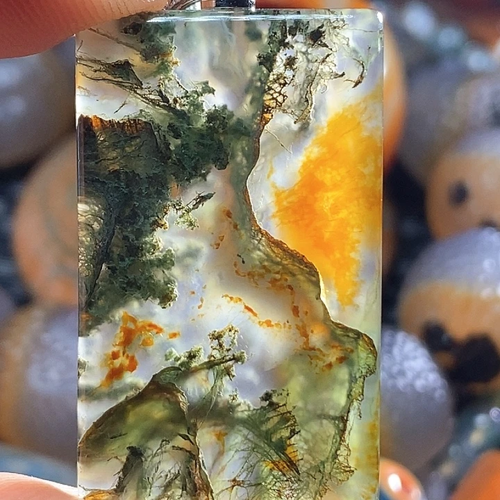 未镶嵌颈饰玛瑙/玉髓