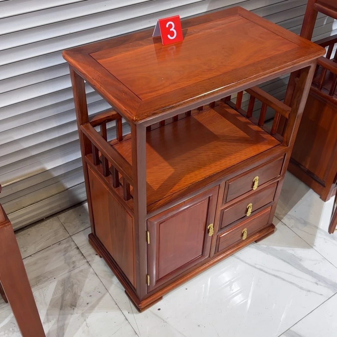 花梨木类成套家具养*牛越南花梨68✖️40高85茶水柜